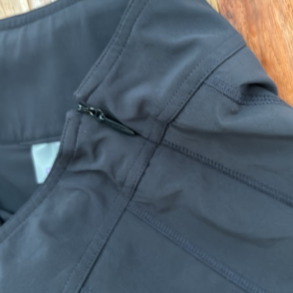 ATHLETA WOMENS DARK GRAY WEAR ABOUT SKORT SKIRT SIZE 10 SIDE ZIPPER ATHLETIC - Picture 4 of 7